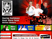 Tablet Screenshot of portlandsbestkarate.com